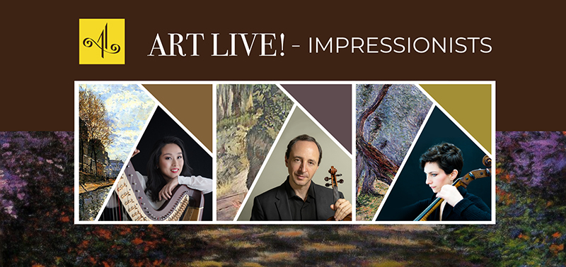 Art Live! Impressionists banner